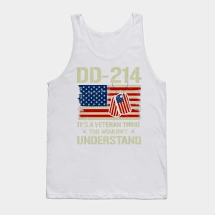 It's A Veteran Thing You Wouldn't Understand US Eagle DD-214 Tank Top